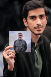 تصویری از سردار شهید امیرعلی حاجی‌زاده